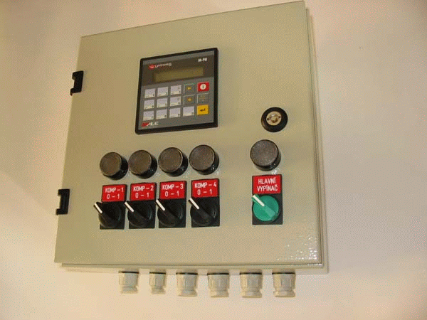 4PILOT - automatickému zařazování a vyřazování průmyslových kompresorů