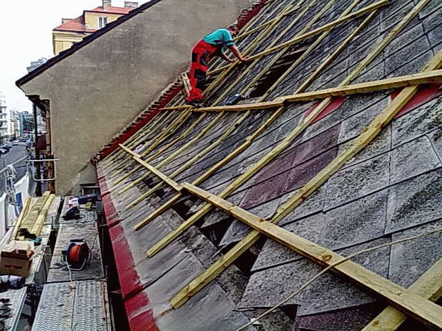 Rekonštrukcia strechy hotela 