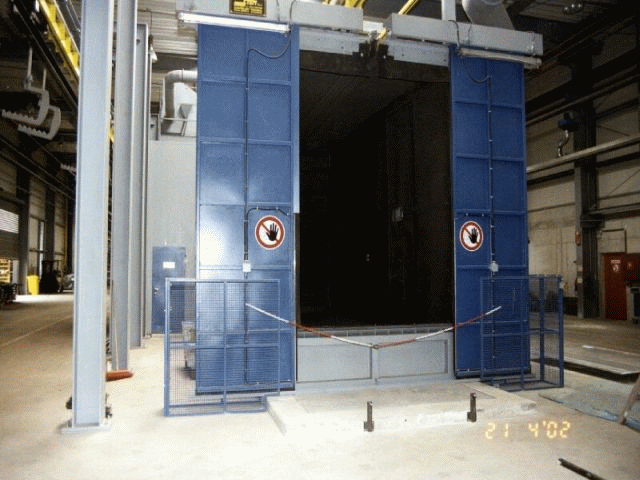 Otryskávacie boxy stavebnicové