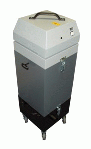 Pri brúsení – Odsávacie a filtračné zariadenie SOS.B typu: SOS 102.1.B a SOS 102.1.B/SH .