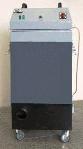 Pri brúsení – Odsávacie a filtračné zariadenie SOS.B typu: SOS 202.1.B a SOS 202.6.B .