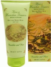 Rýže a Bílý Mošus koupelový,sprchový gel