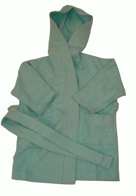 Župan dětský - Světle zelený