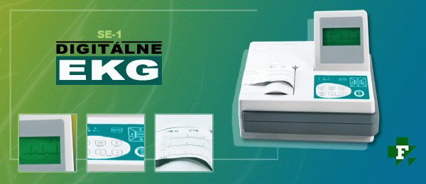Digitálne EKG SE-1