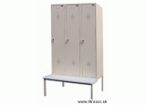 EURÓPA šatníková skriňa lavičková