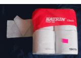 Toaletný papier KATRIN biely 2 vrst. 200 útržkov