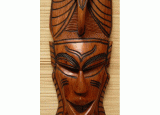 Senegalské mahagónové masky
