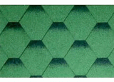 Šindeľ hexagonal zelený