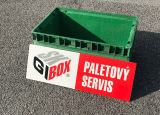 Predám plastové prepravky /boxy/KLT 6428 zelené AKTUALNE farba modrá