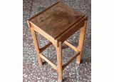 Barová stolička dětská dřevěná výška 640mm (15093.)