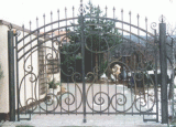 Kované ploty a oplocení, kované brány