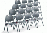 Predaj - Stoličky do verejných priestorov a prednáškových sál značky  GINNASIO
