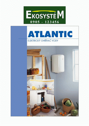 Elektrické ohrievače vody ATLANTIC